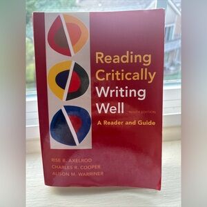 Reading Critically Writing Well